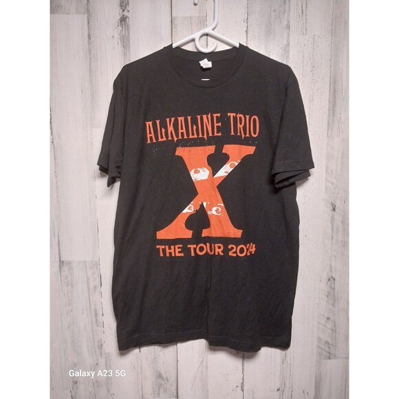 Alkaline Trio Mens XL 2024 Tour Shirt Blood, Hair & Eyeballs Concert - Picture 1 of 7